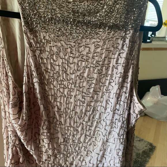 Alice + Olivia sparkle Gray Sequin Vest size S - Picture 7 of 10